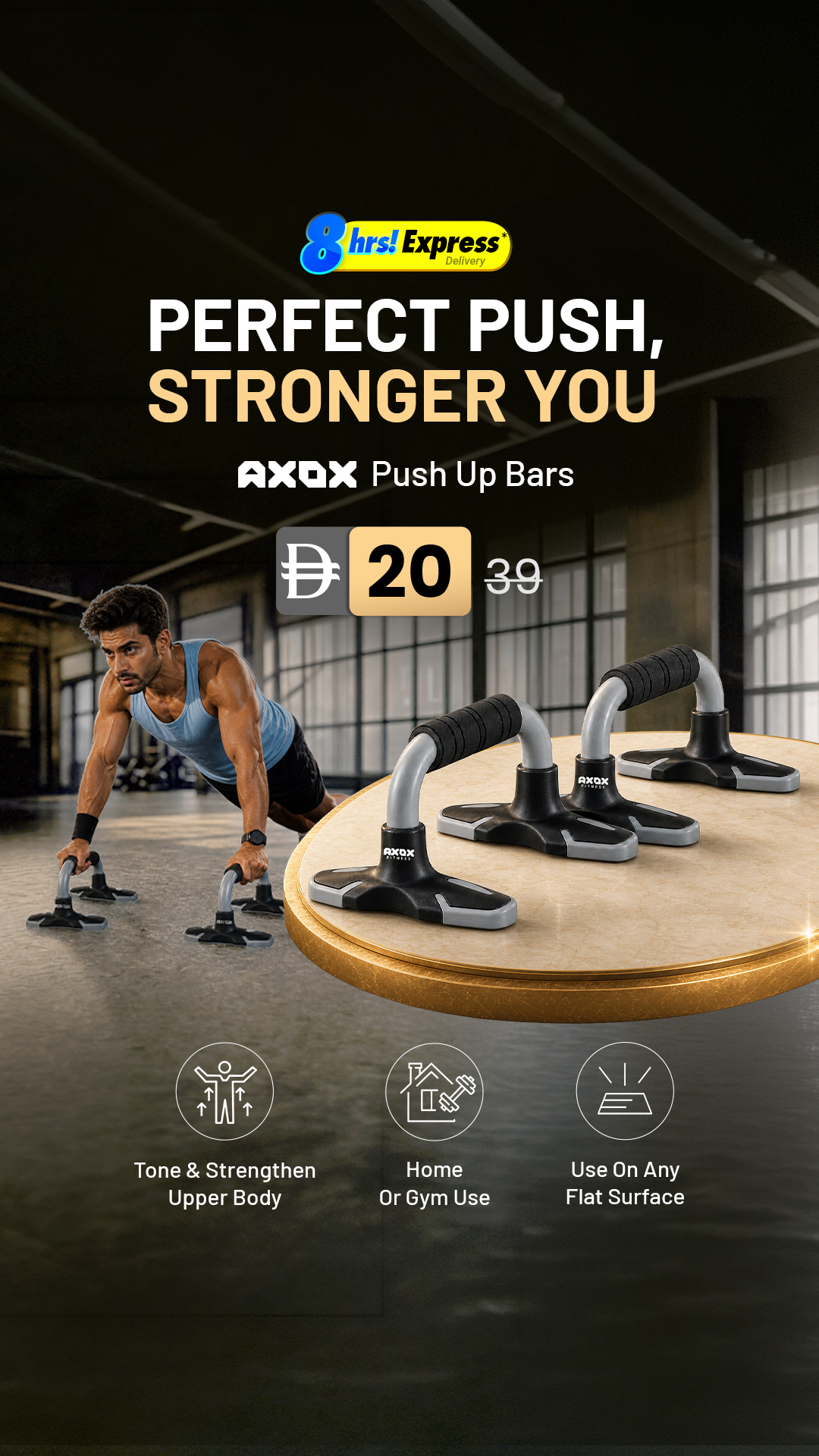 Active Fitness Store Facebook ad