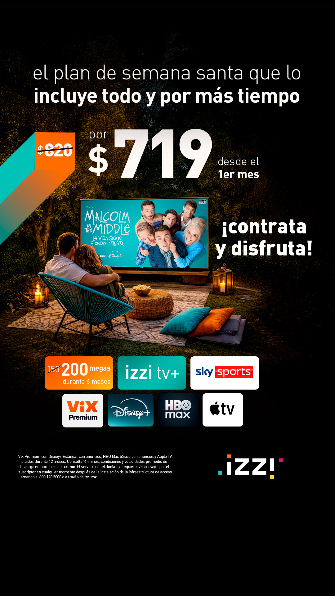 izzi telecom Facebook ad