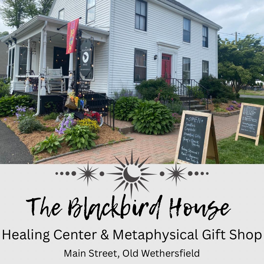 The Blackbird House Facebook ad: The Blackbird House | Crystal & Stone Shop | Wethersfield…