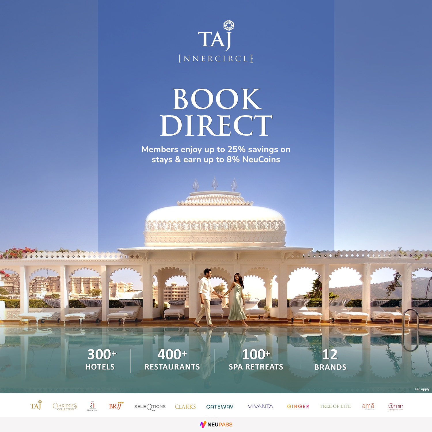 Taj Hotels Facebook ad