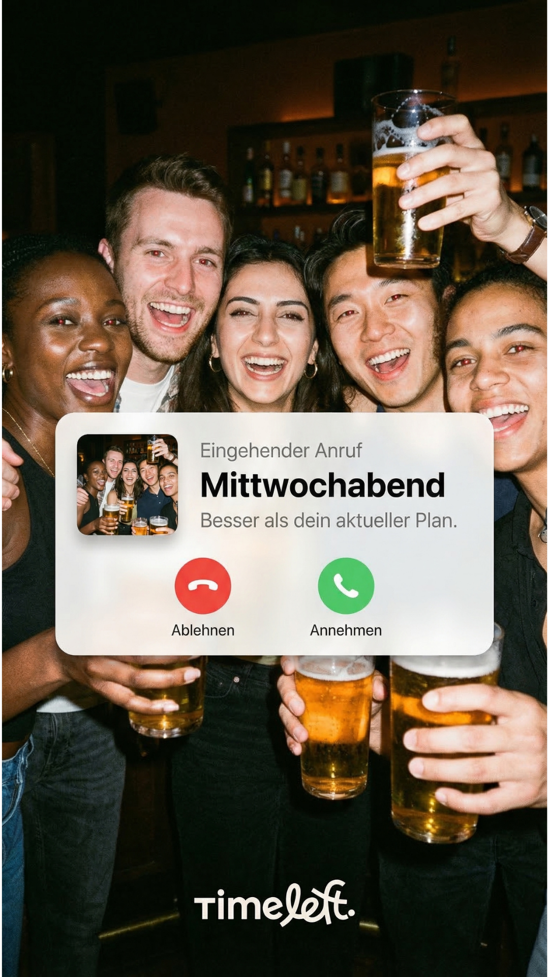 Timeleft Facebook ad