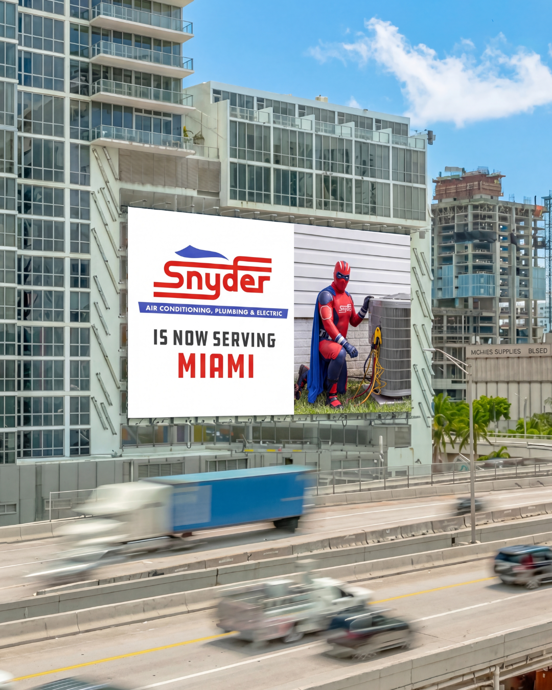Snyder Air Conditioning, Plumbing & Electric Facebook ad
