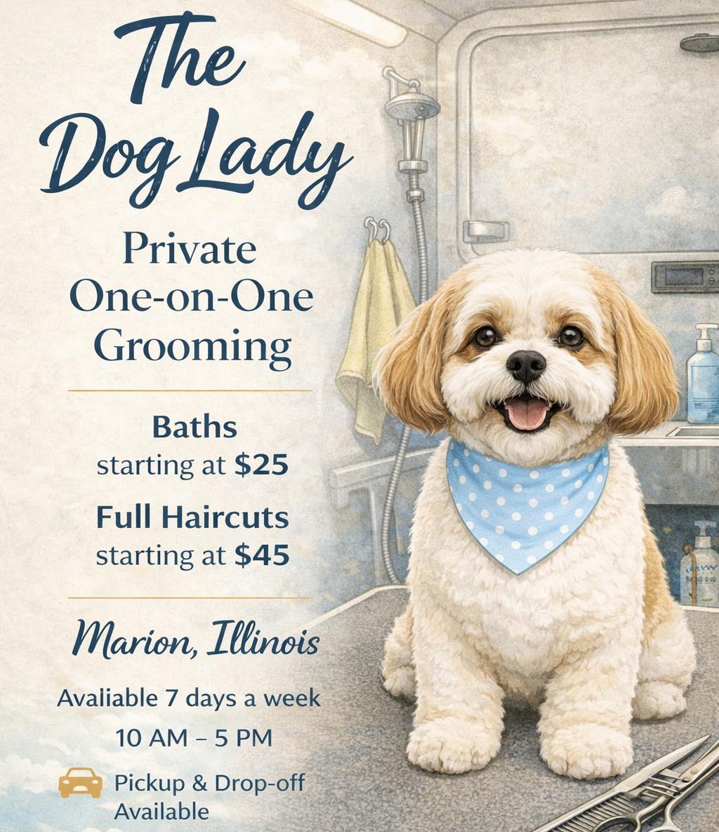 The Dog Lady: Marion Il Pet Services Facebook ad: If your dog is overdue… this is your…