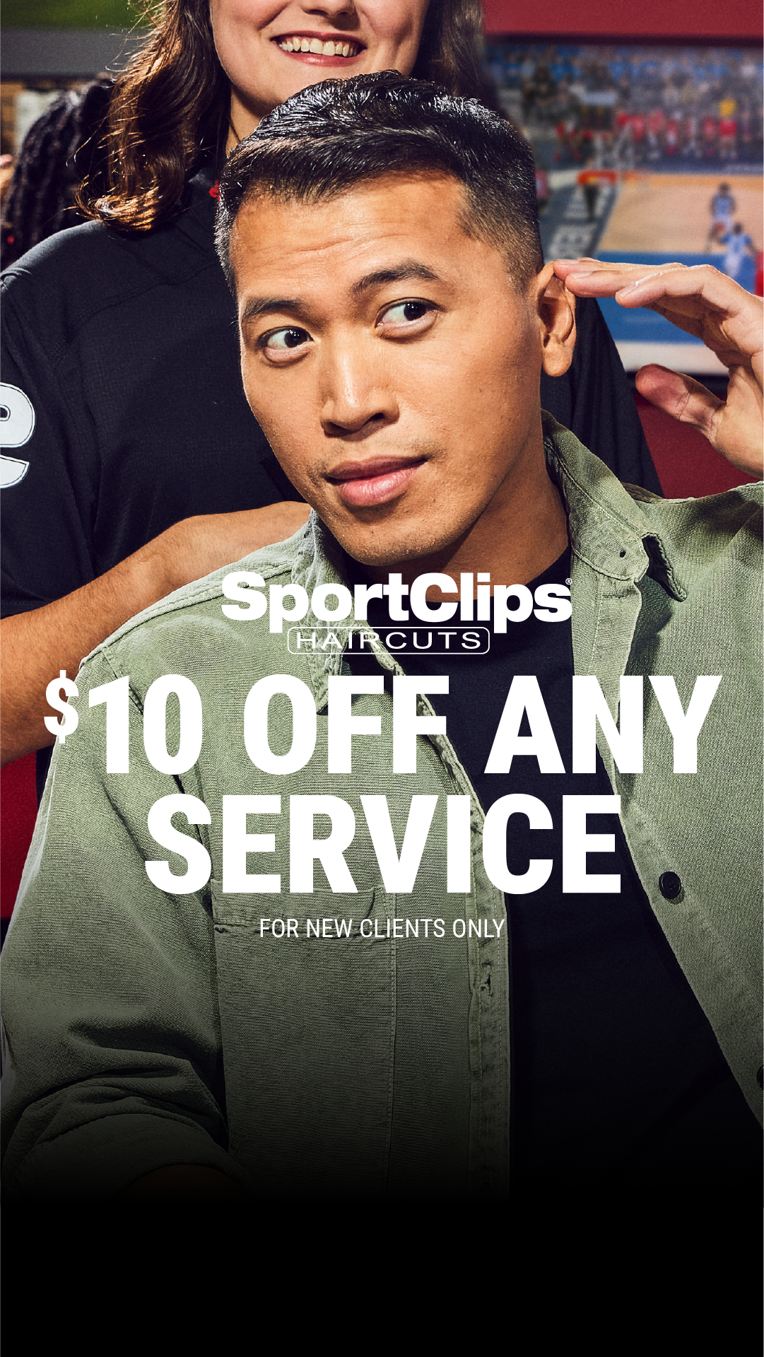 Sport Clips Haircuts Facebook ad