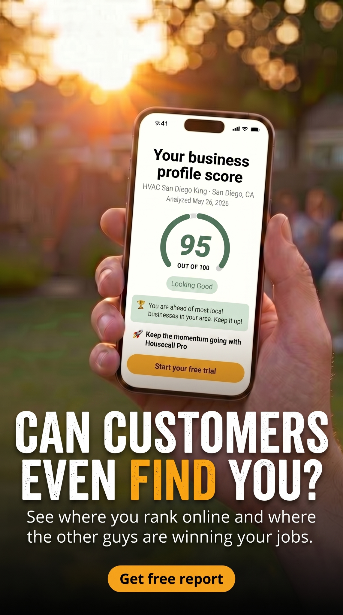 Housecall Pro Facebook ad