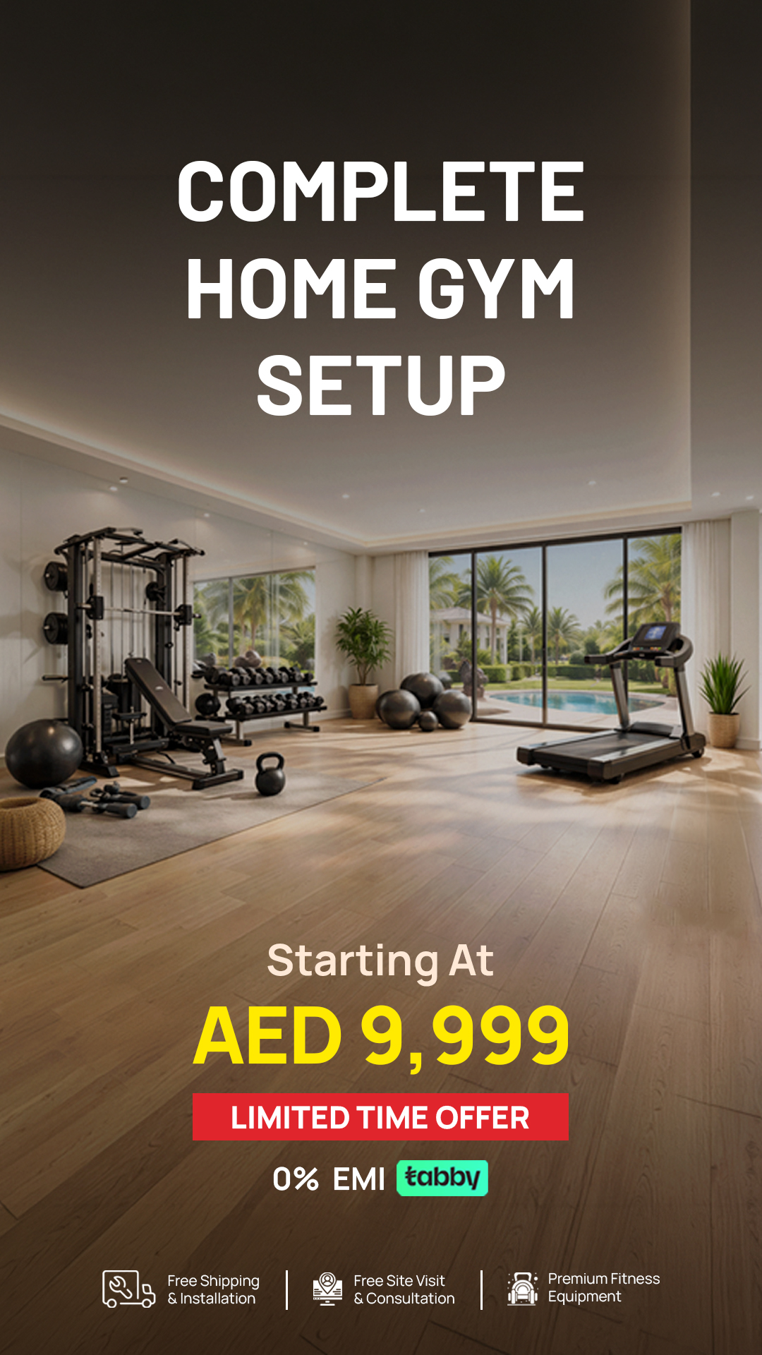 Active Fitness Store Facebook ad