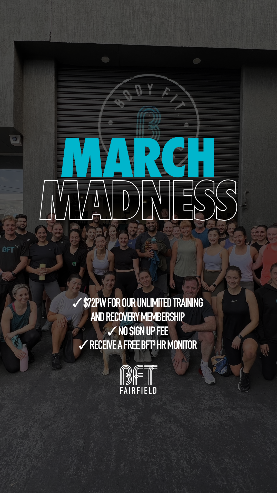 BFT Fairfield Facebook ad: MARCH MADNESS >>