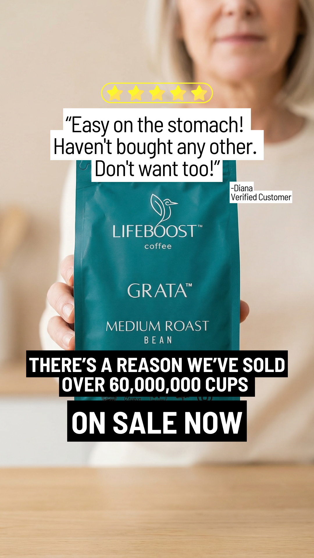 Lifeboost Coffee Facebook ad