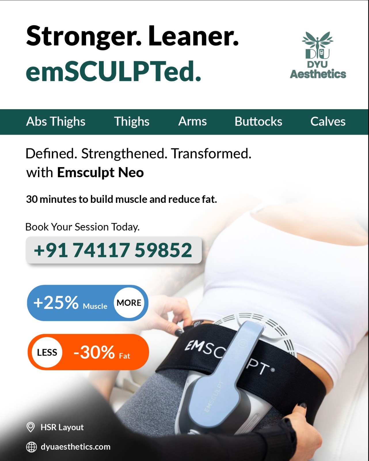 DYU Healthcare Facebook ad: 30 Minutes. Real Results.