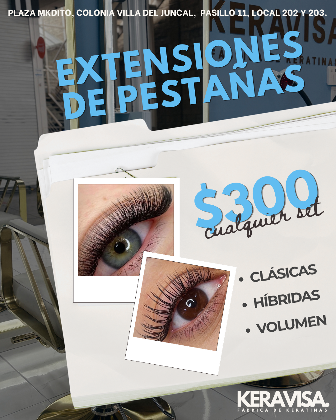 Keravisa Fábrica de Keratinas Facebook ad