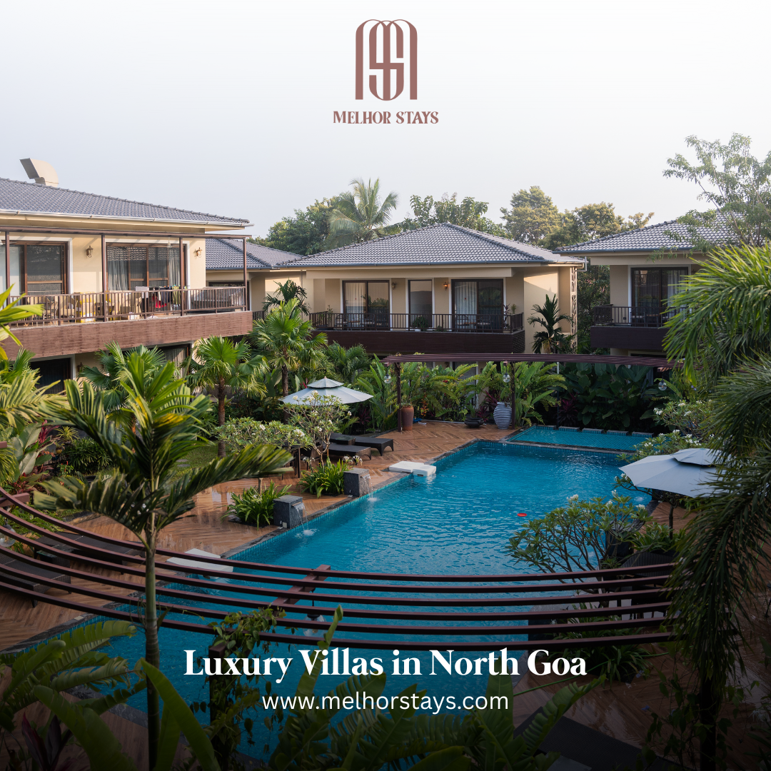 Melhor Stays Facebook ad: Escape to luxury in North goa!