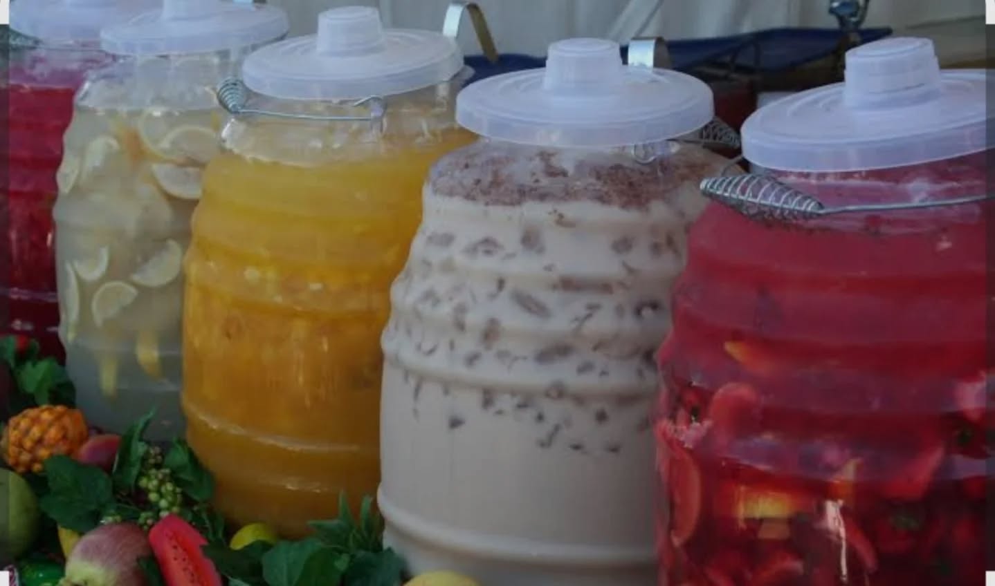 ricoscakebar Facebook ad: Aguas Frescas for All Your Special Occasions!