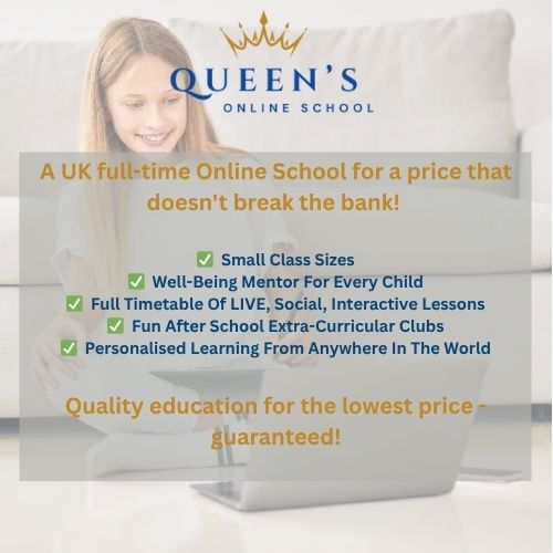 Queens Online School Facebook ad