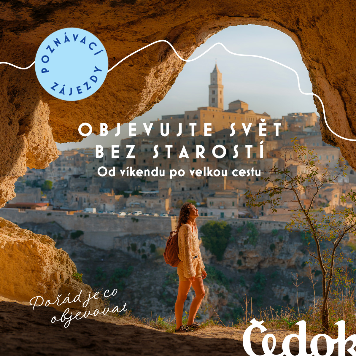 Čedok Facebook ad