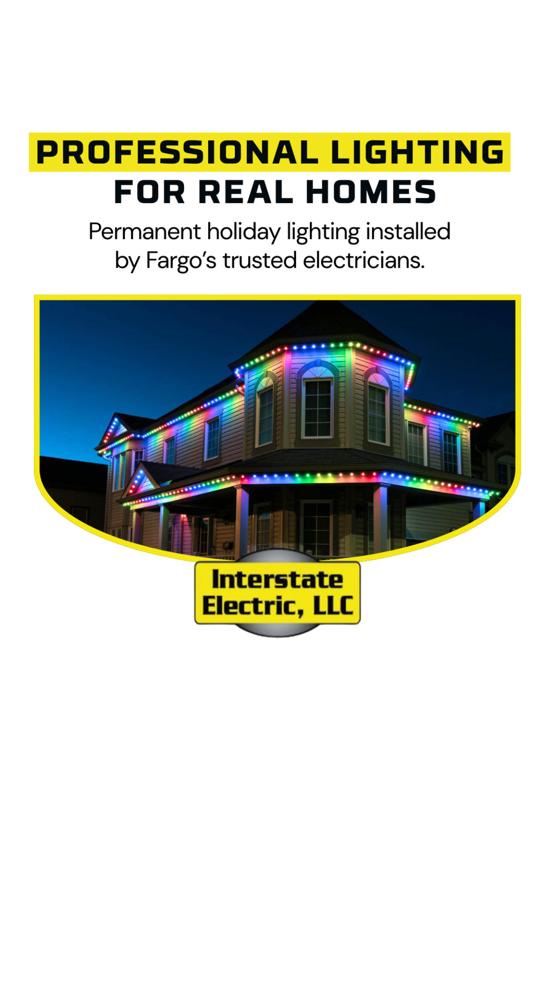 Interstate Electric, LLC Facebook ad from Feb 27, 2026