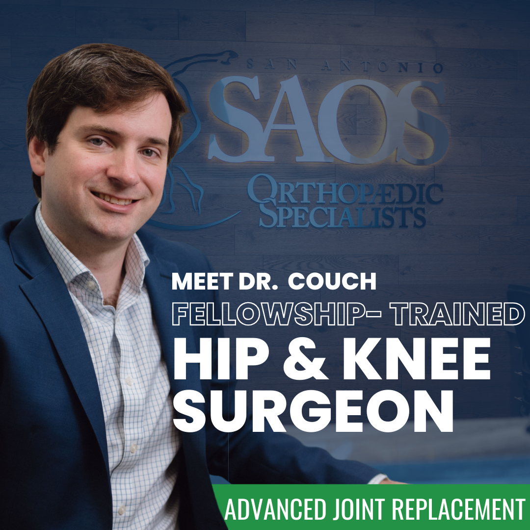 San Antonio Orthopaedic Specialists Facebook ad: Real Relief for Hip & Knee Pain