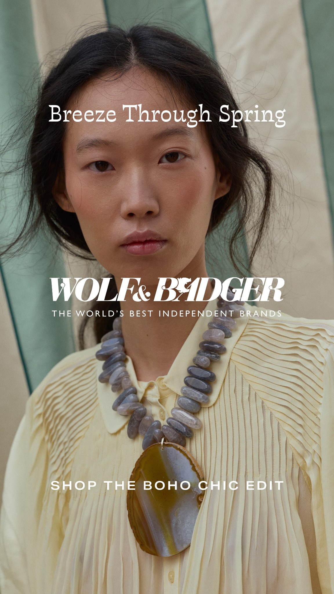 Wolf & Badger Facebook ad