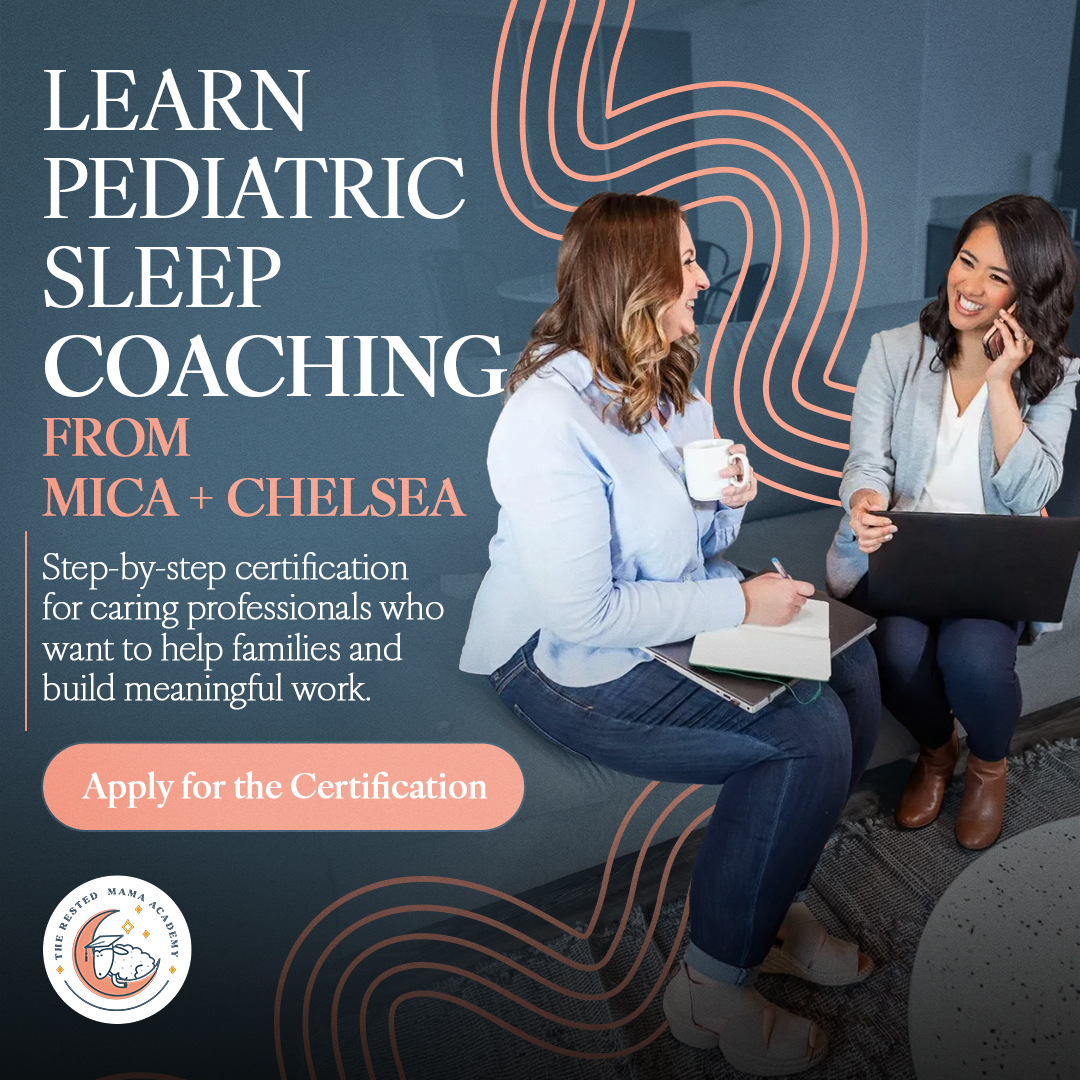 Rested Mama Academy - Pediatric Sleep Certification Facebook ad