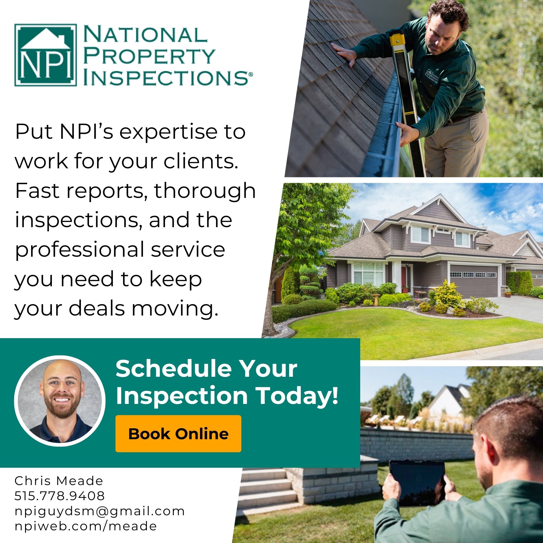 National Property Inspections - Des Moines Facebook ad
