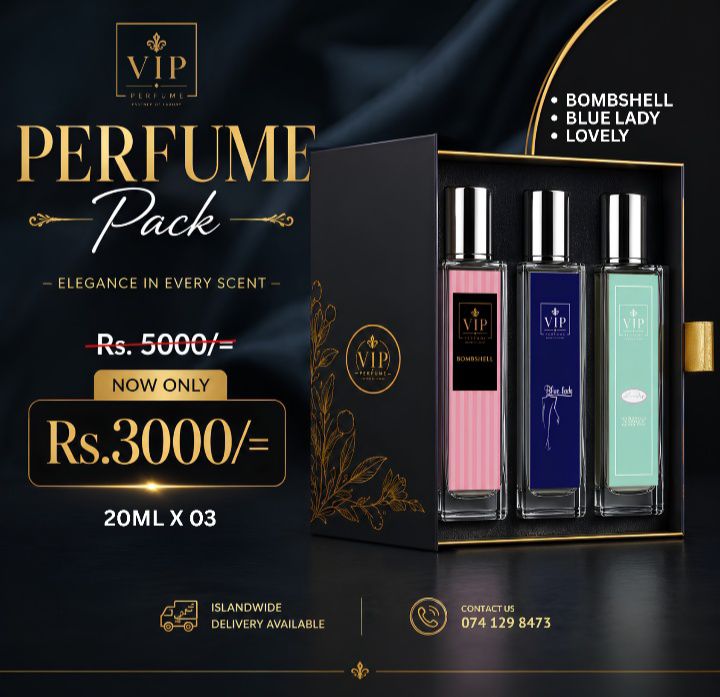 Cosmo beats Facebook ad: LUXURY PERFUME PACK JUST FOR 3000/=