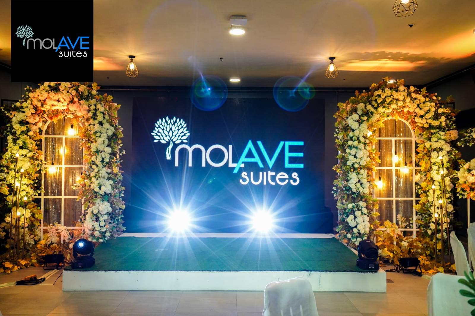 Molave Suites Facebook ad: MOLAVE SUITES EVENTS PLACE is ideal for your…