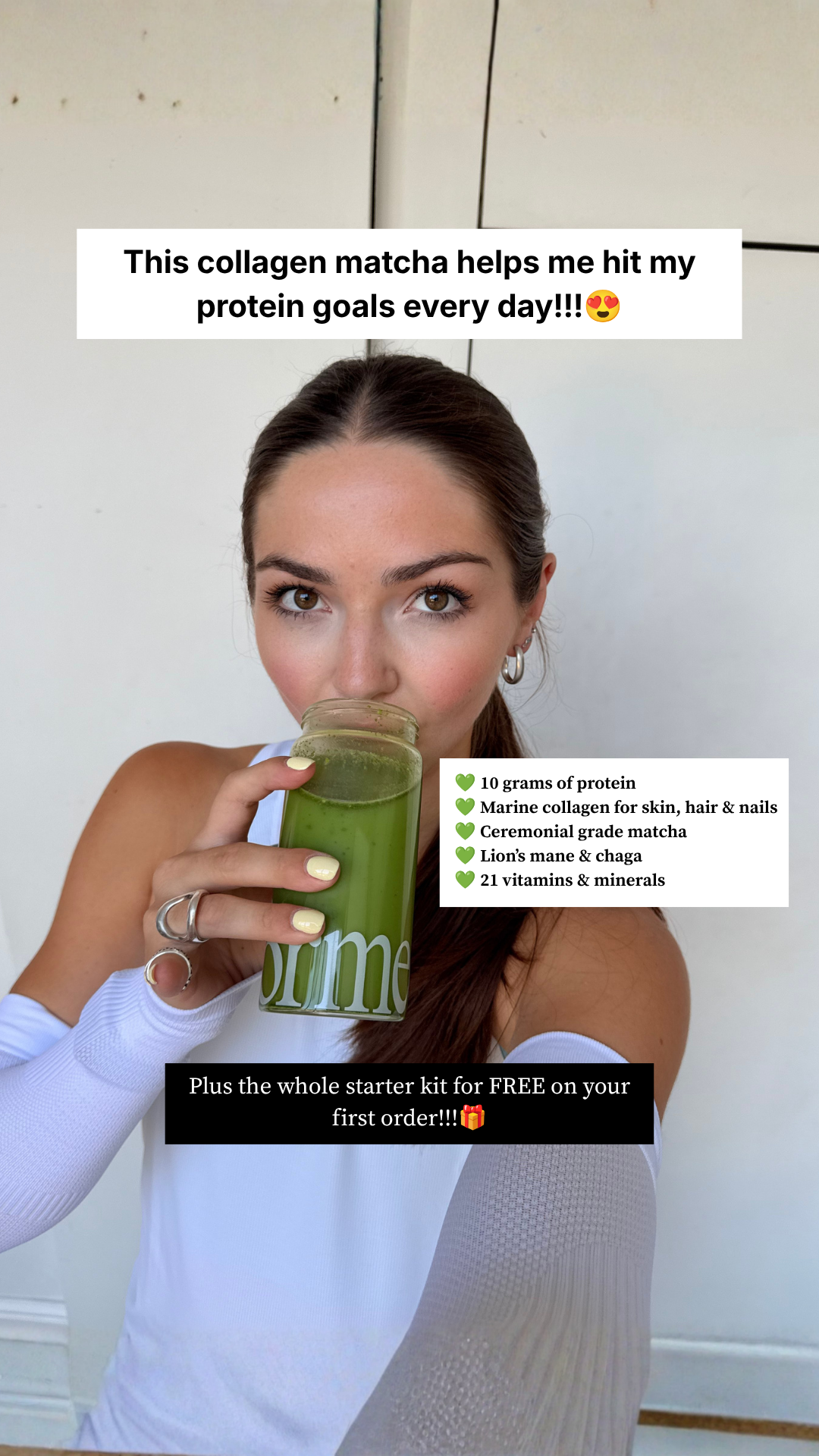 Feel Reformed Facebook ad: Try this Super Matcha