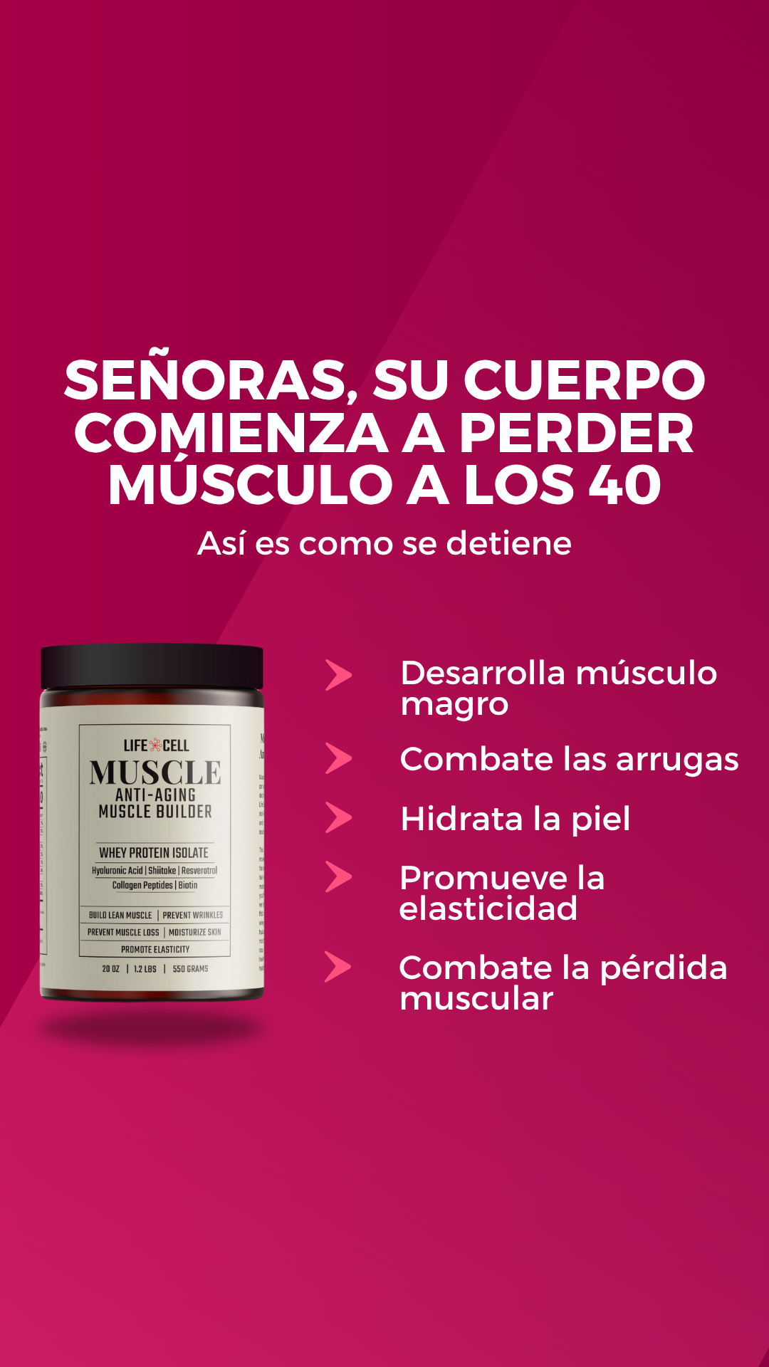 LifeCell Health Facebook ad