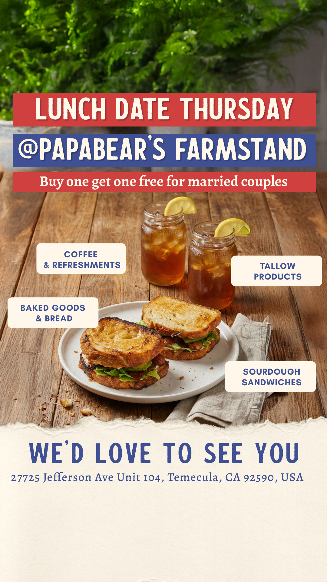 Papabear Naturals Facebook ad