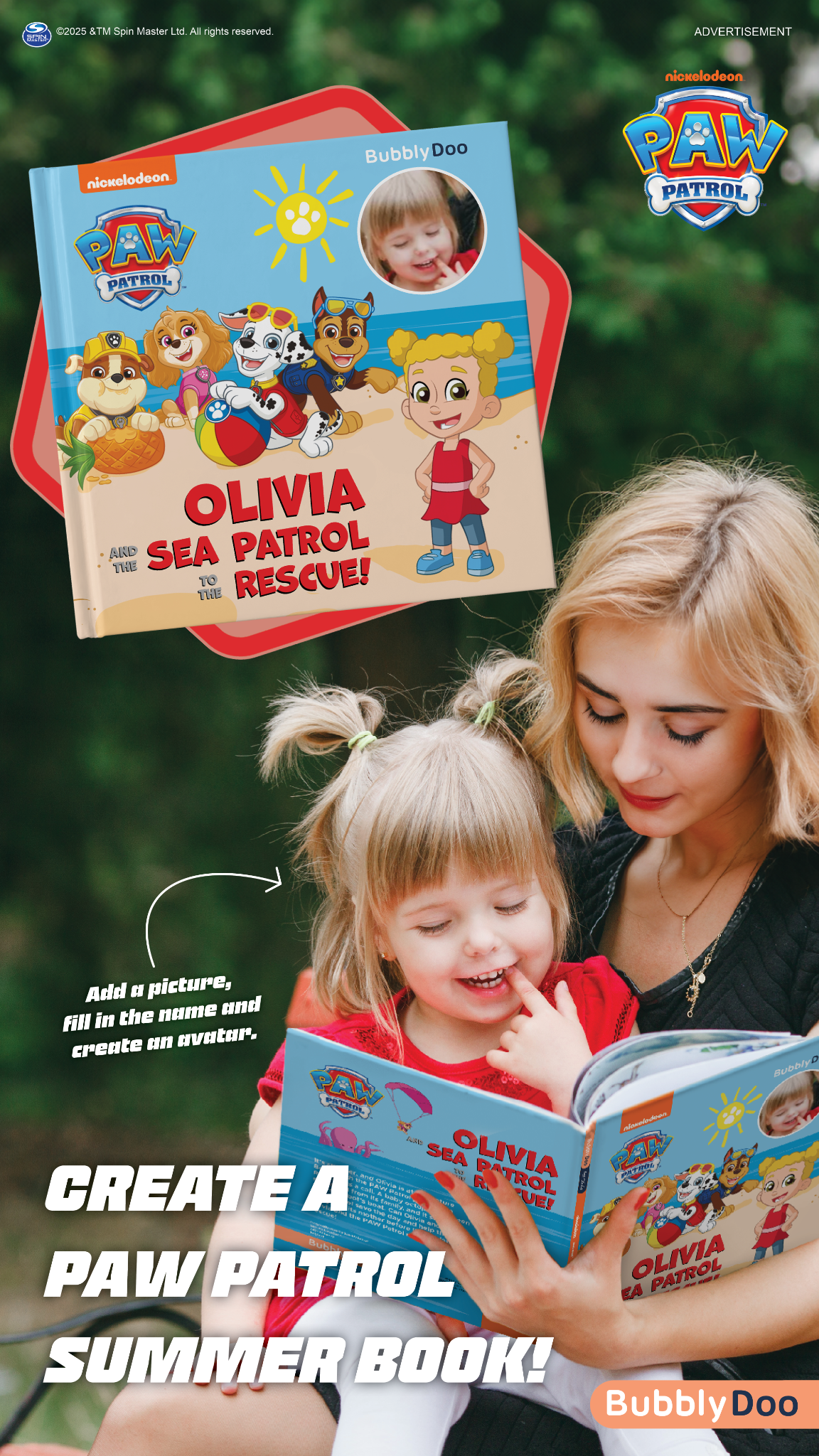 BubblyDoo Books Facebook ad