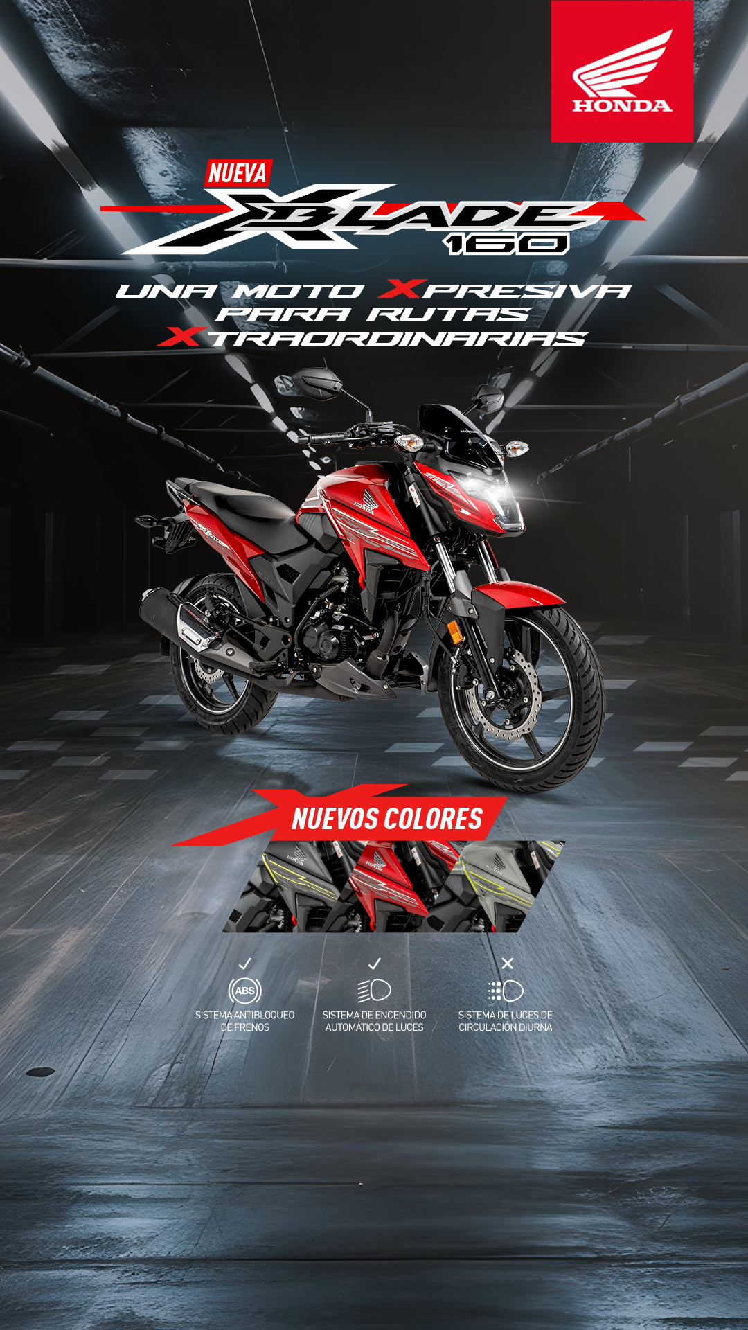 Honda Colombia Facebook ad