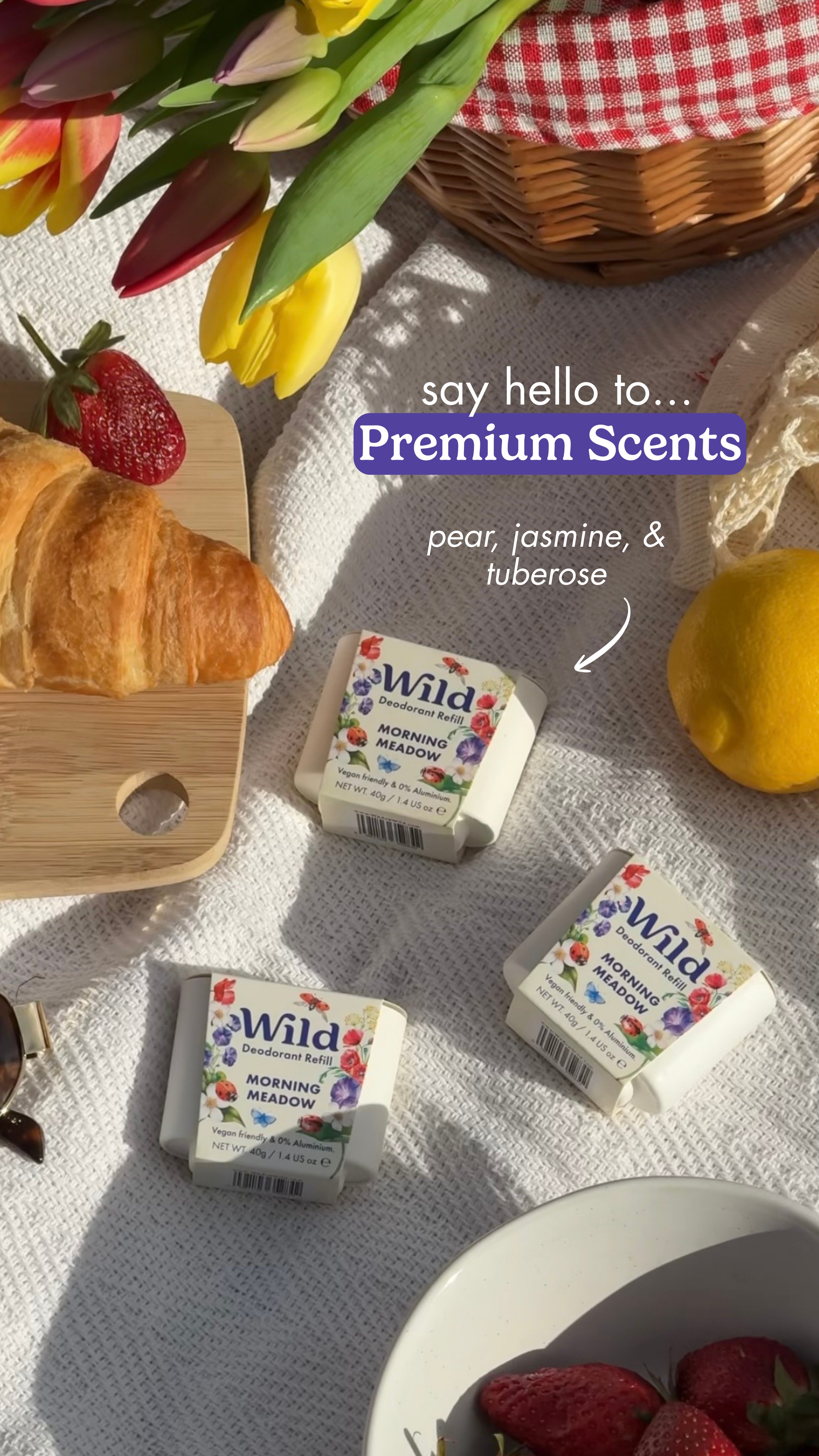 Wild Facebook ad: 24 hour freshness, now in full bloom Rated best natural…