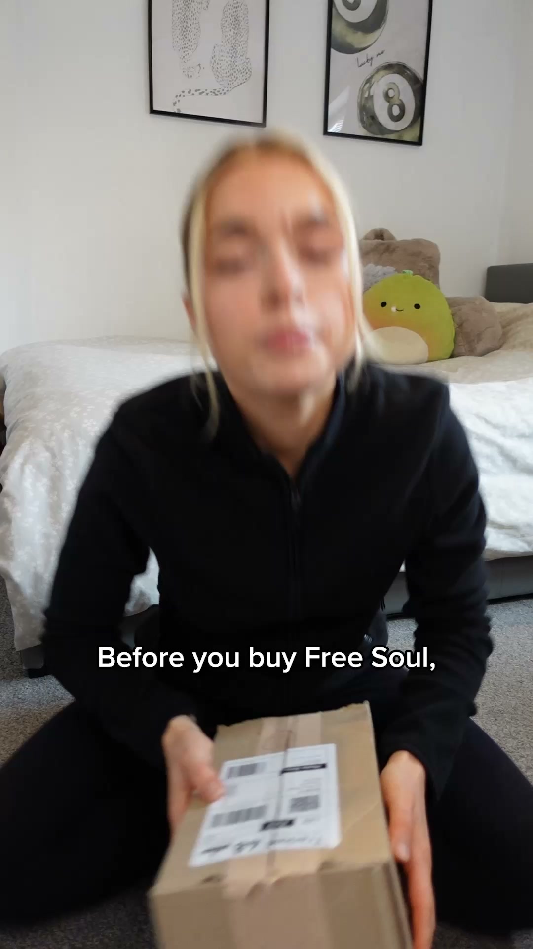 Free Soul Facebook ad: The protein powder that has your back.