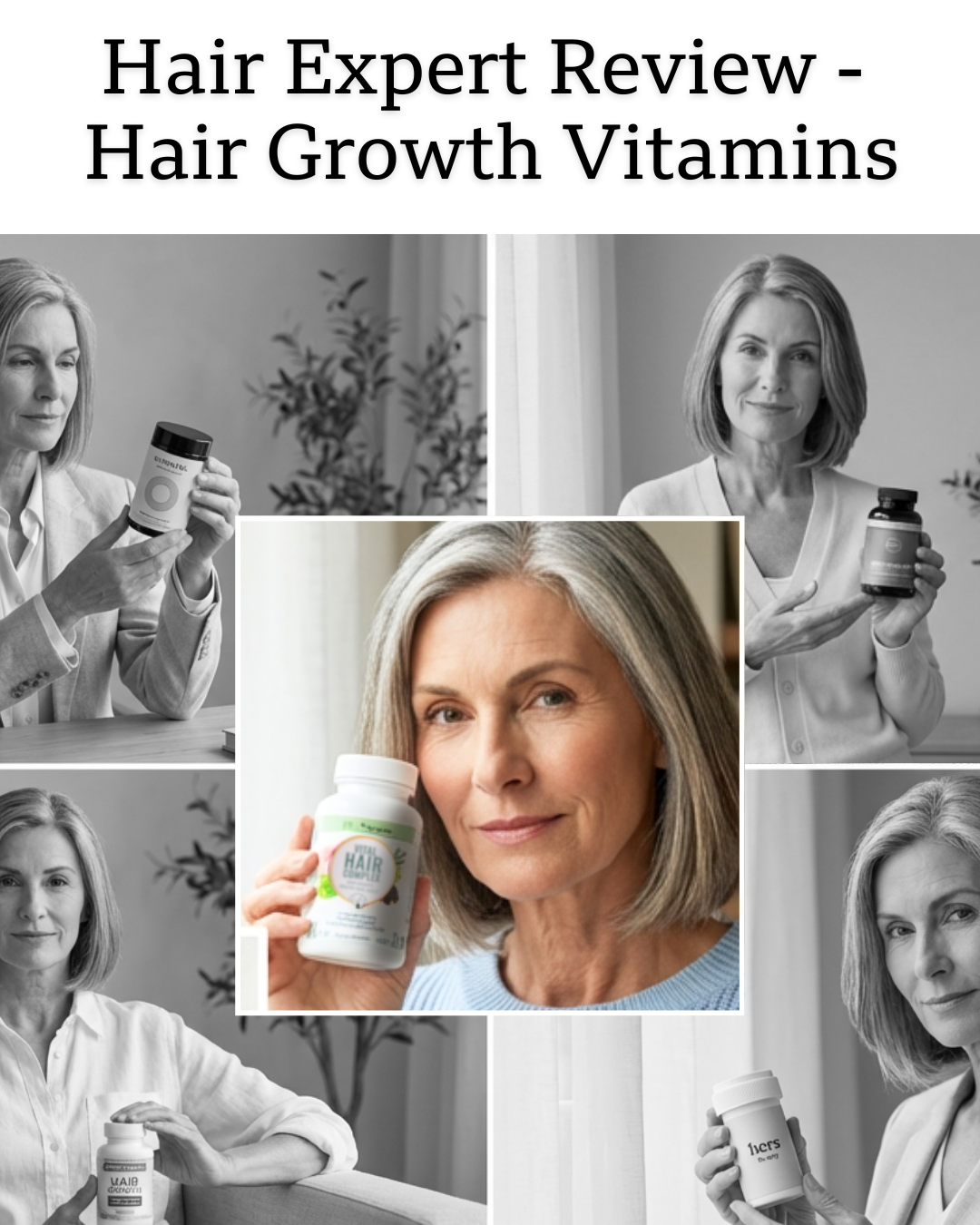 Laura Jensen - Hair Expert Facebook ad: #1 Hair Growth Vitamin Revealed