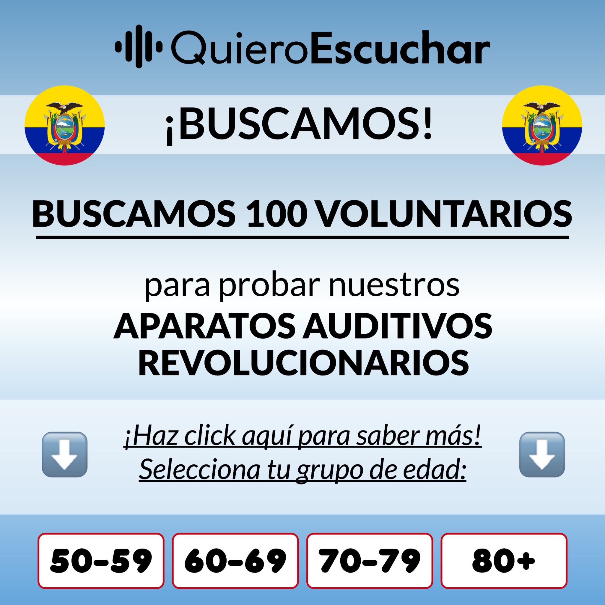 QuieroEscuchar Facebook ad