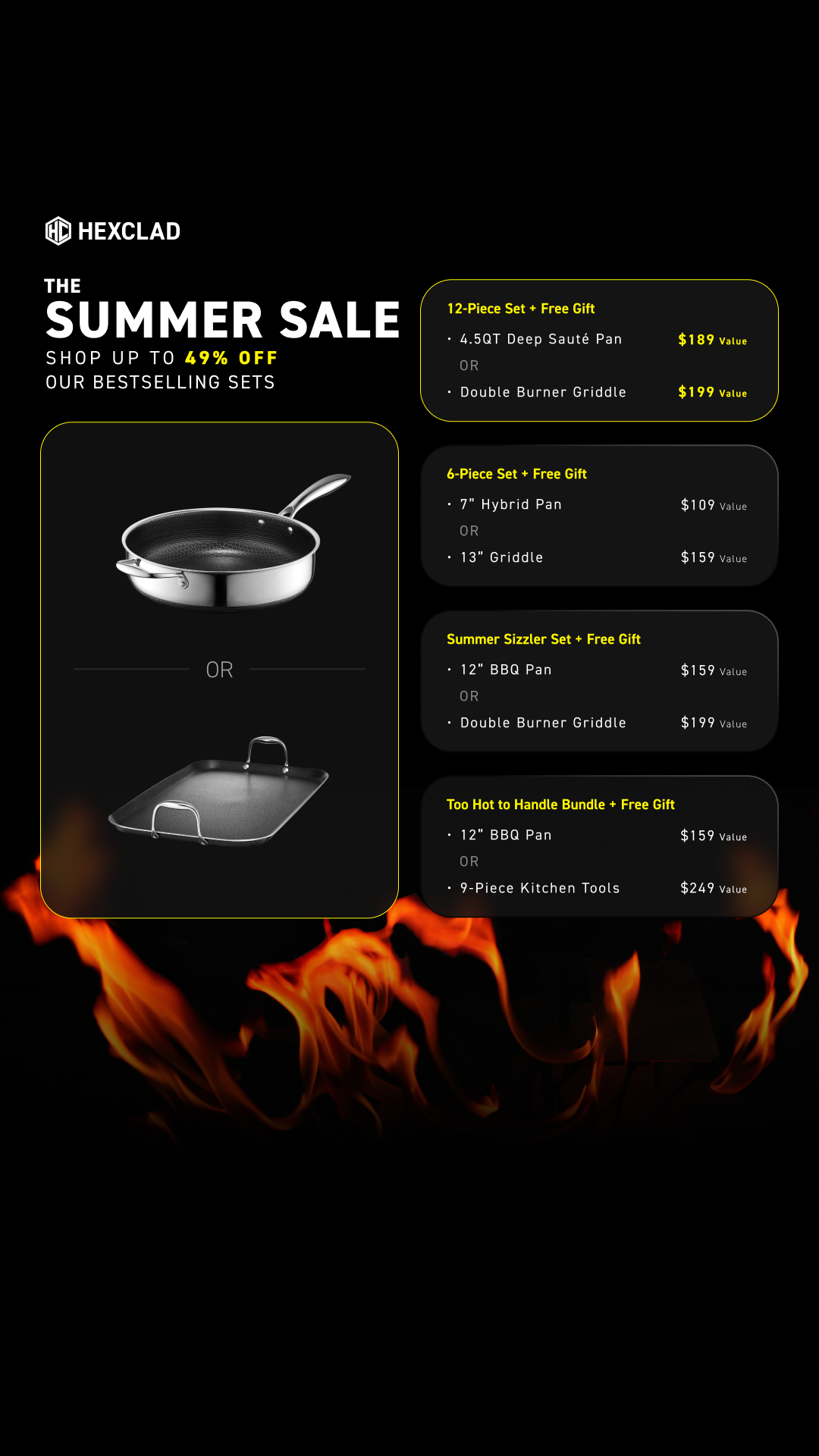 HexClad Facebook ad