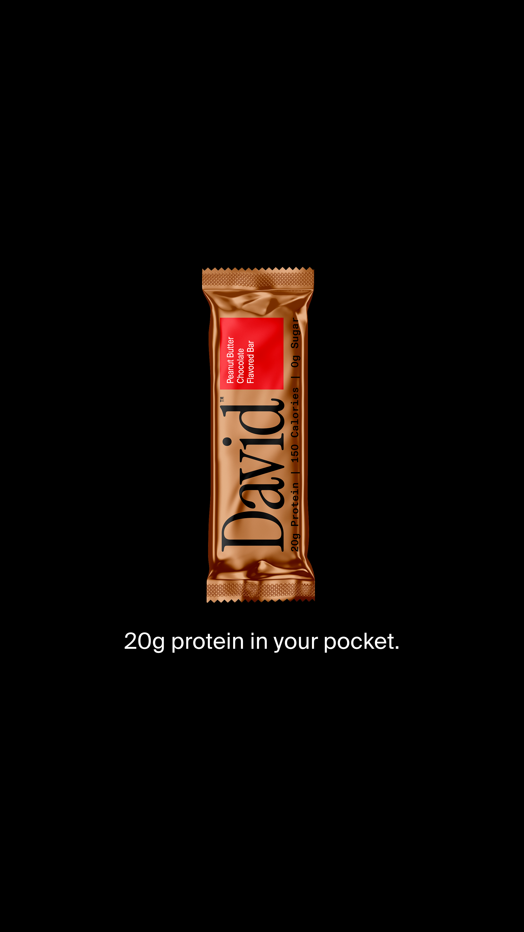 David Protein Facebook ad