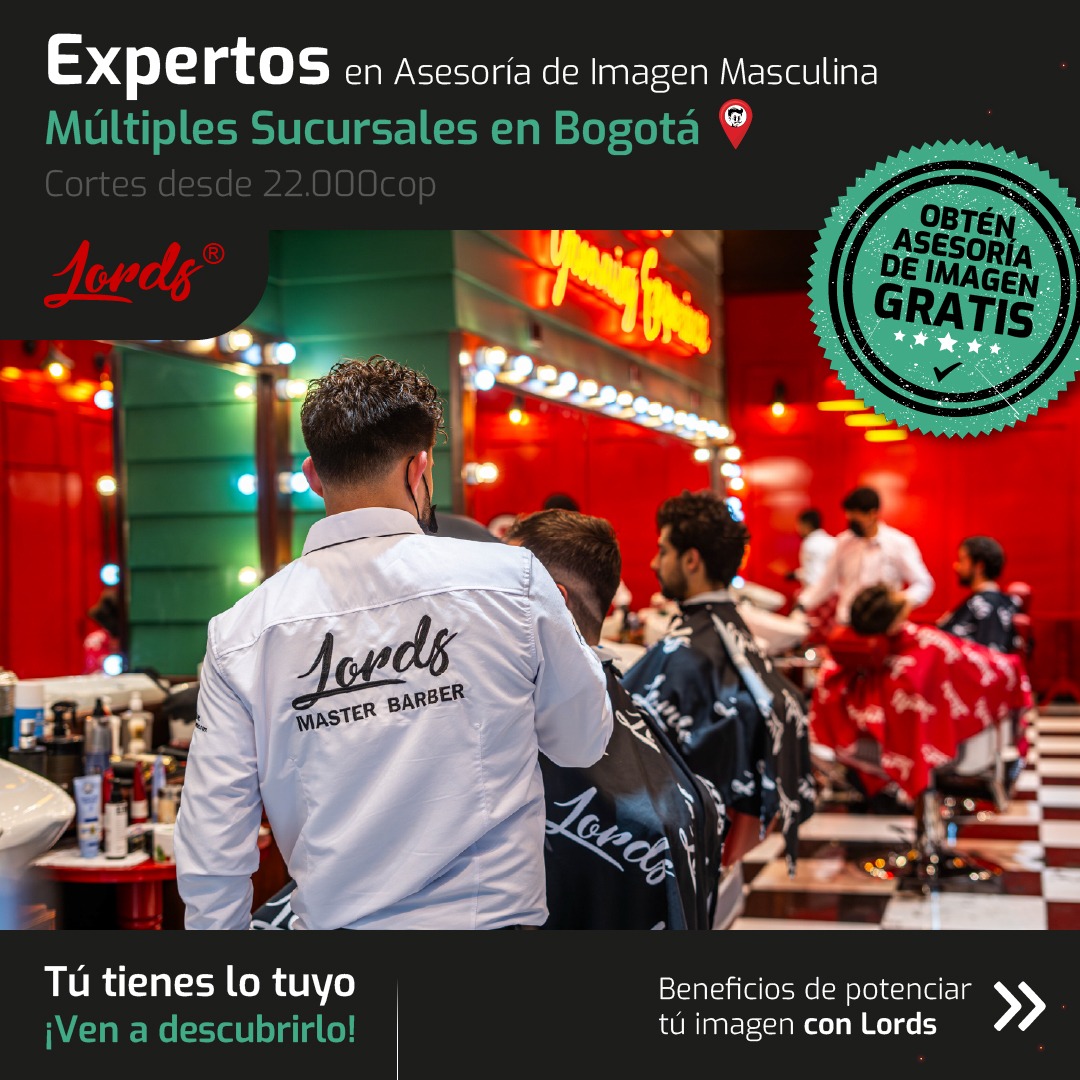 Barbería Lords Facebook ad