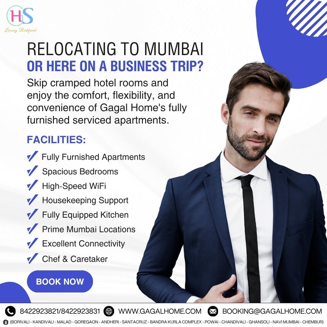 Gagal Home-Service Apartment Facebook ad: Relocating to Mumbai or visiting for work?