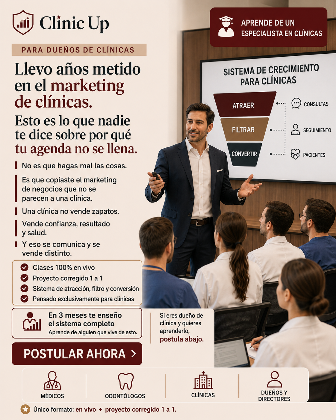 Existo.ai Facebook ad: Tu Sistema de Ventas en 8 Semanas