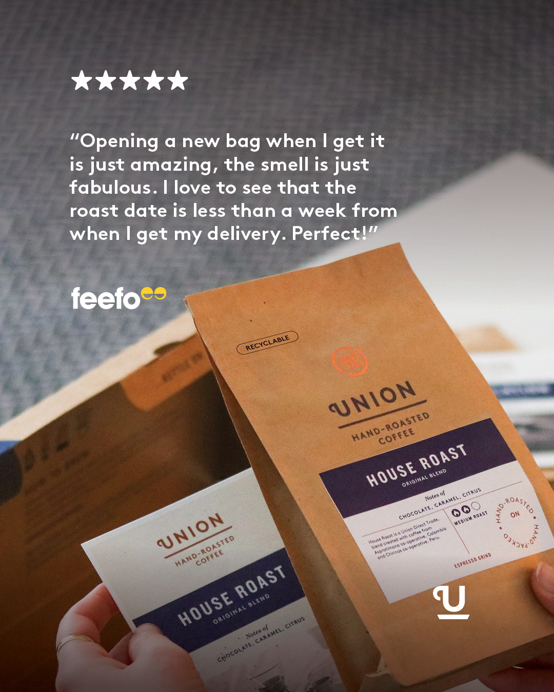 Union Hand-Roasted Coffee Facebook ad