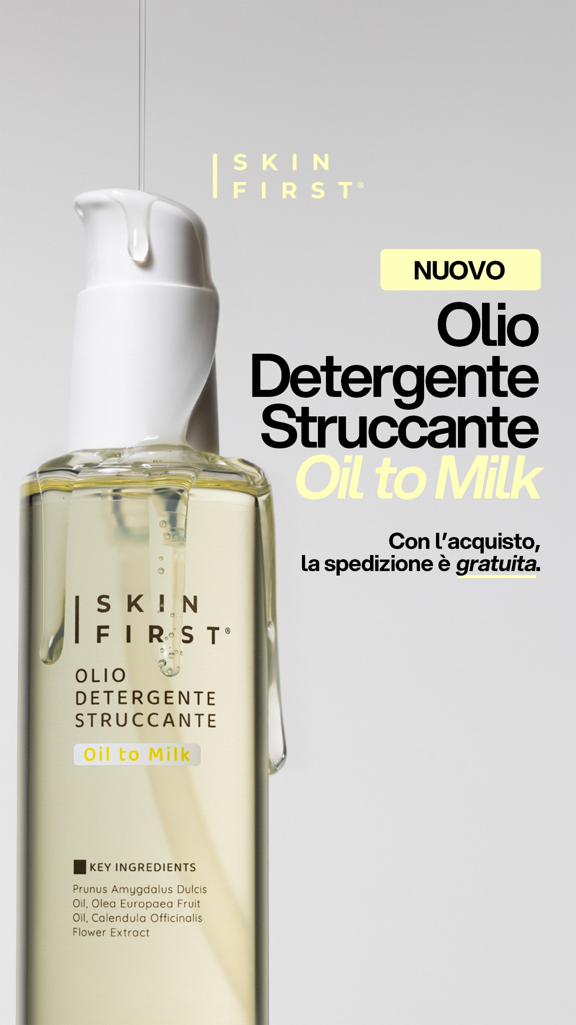 SKIN FIRST Facebook ad