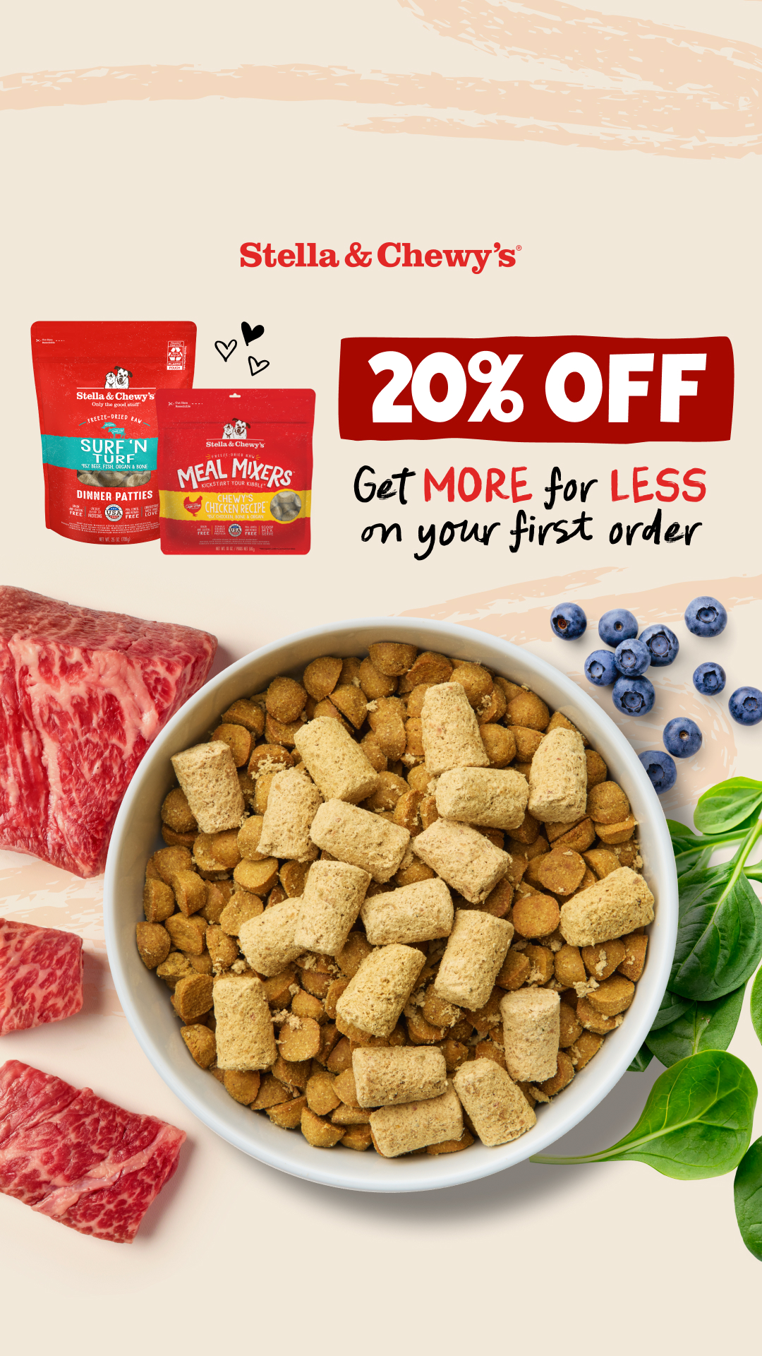 Stella & Chewy's Facebook ad