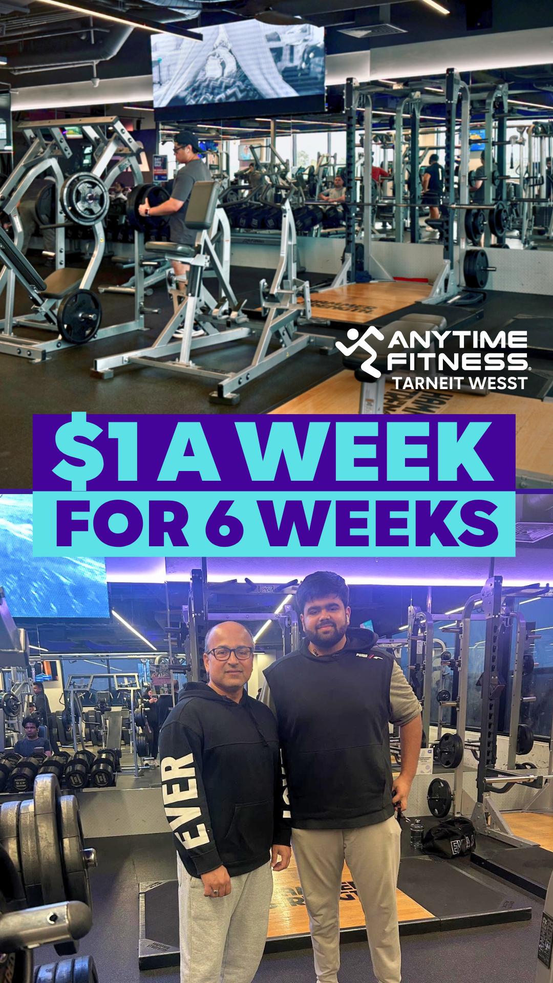 Anytime Fitness Facebook ad