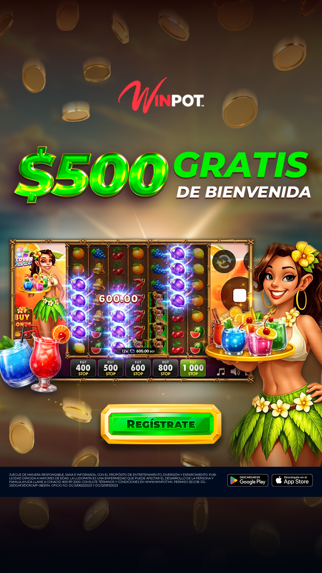 Winpot.mx Facebook ad