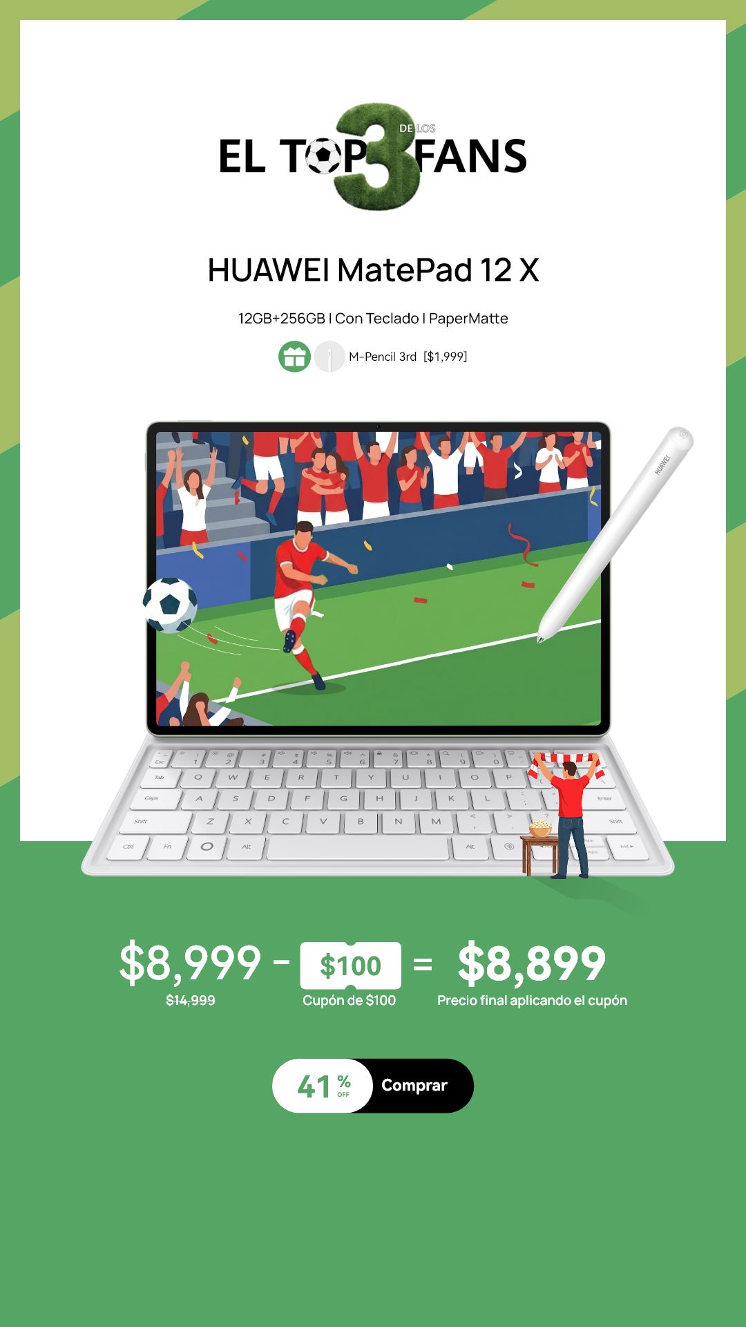 Huawei Mobile Facebook ad