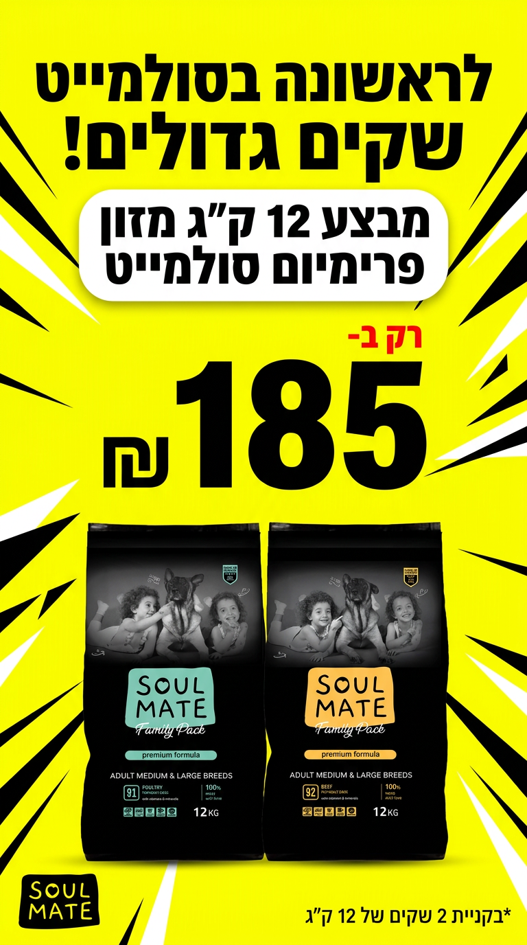 Soulmate - סולמייט Facebook ad