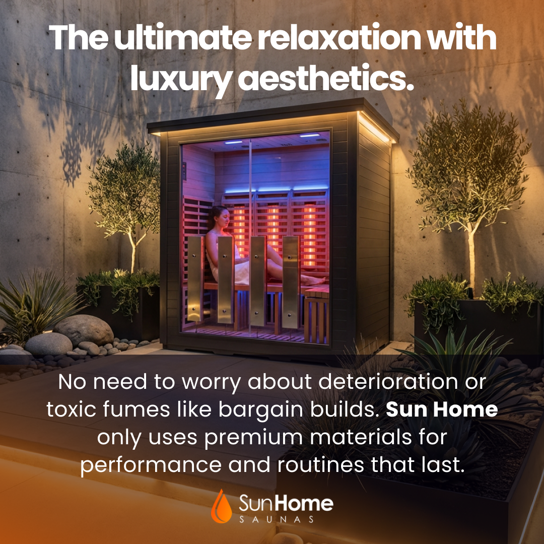 Sun Home Saunas Facebook ad