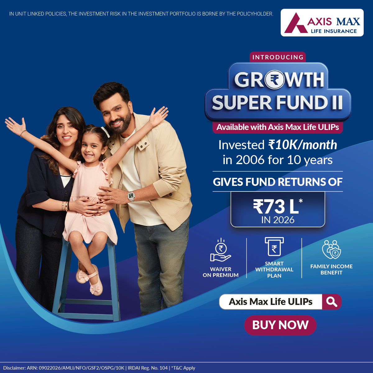 Axis Max Life Insurance Facebook ad