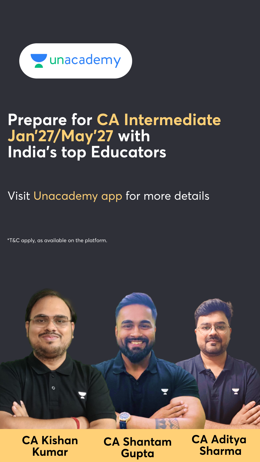 Unacademy Facebook ad