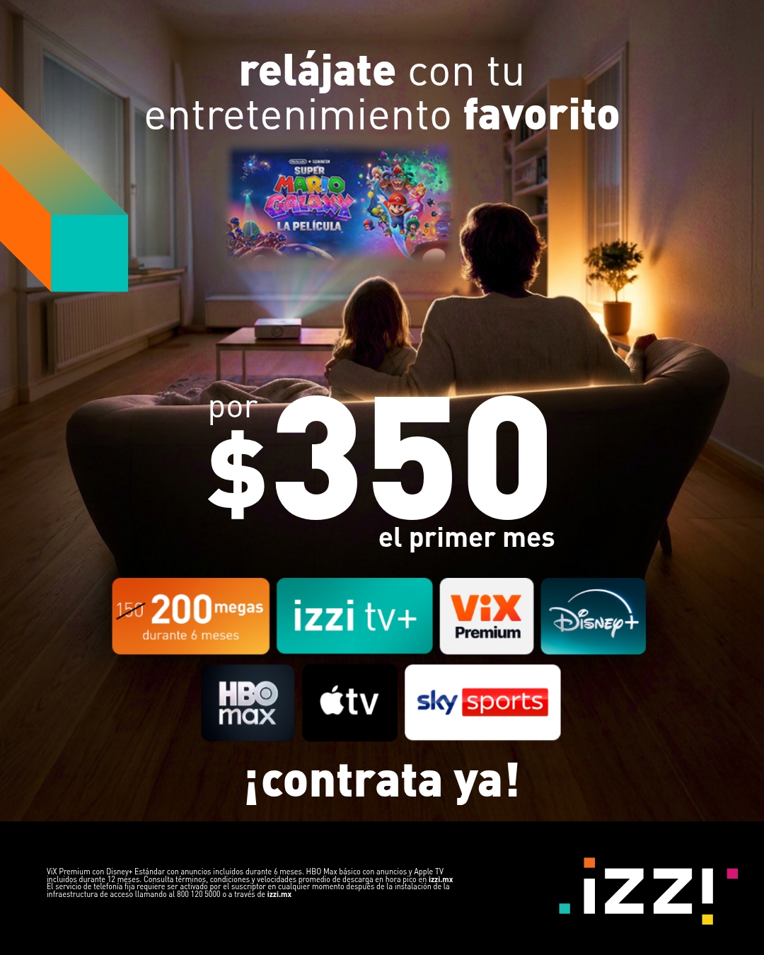 izzi telecom Facebook ad